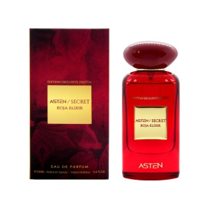 Eau de parfum Asten, Secret Roja Elixir, unisex, 100ml