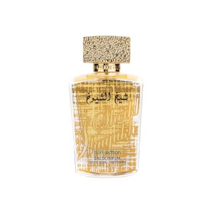 Apa de Parfum Lattafa, Sheikh Al Shuyukh Luxe Edition Gold, Unisex, 100ml - Img 1