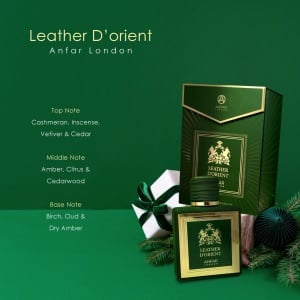 LEATHER D'ORIENT by ANFAR LONDON, perfume extract, men, 115ML - Img 7