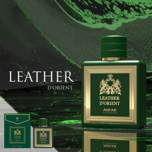 LEATHER D'ORIENT by ANFAR LONDON, perfume extract, men, 115ML - Img 9