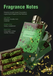 Pistachio Kunafa by ANFAR LONDON, extract de parfum, unisex, 80ML - Img 3