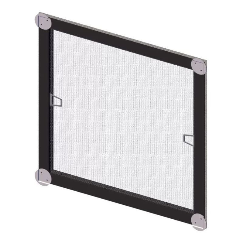 3 motive sa alegi plasa anti insecte fixa, cu perie