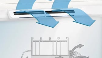 Ventilatie fara compromis - grilele higroreglabile reduc pierderile de caldura fata de aerisirea clasica