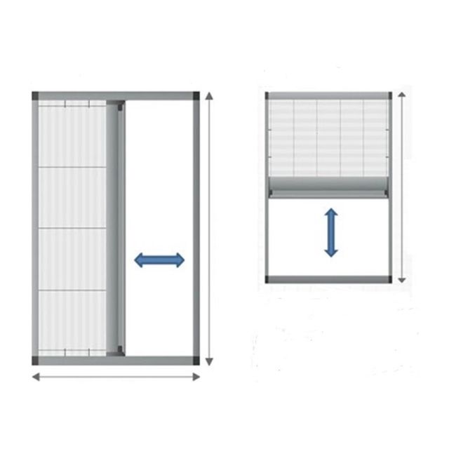 Plase tantari tip plisse