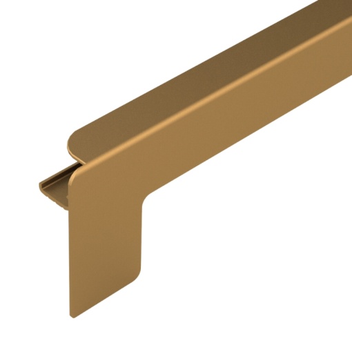 Set capace laterale glaf premium, Tip C, aluminiu, stanga - dreapta BRONZ DESCHIS C32