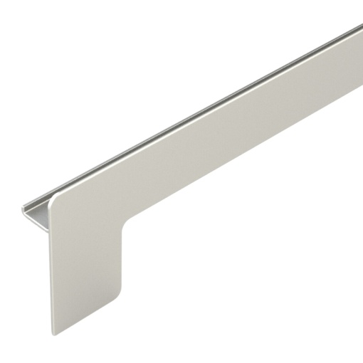 Set capace laterale glaf premium, Tip L, aluminiu, stanga - dreapta ARGINTIU EV01