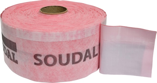 Banda etansare ferestre complet adeziva, INTERIOR, Soudal SWS Extra 70 mm (set 5 m / 10 m / 15 m)
