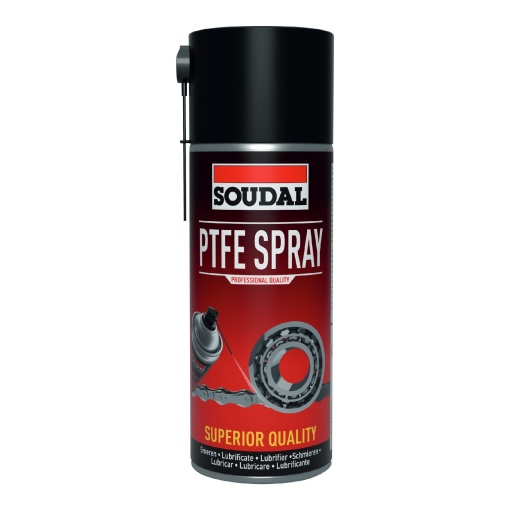 Spray teflon PTFE, Soudal 400 ml, rezistent intre -50°C si +250°C