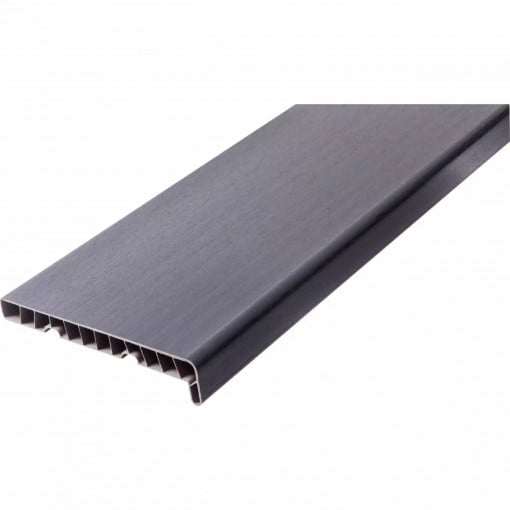 Glaf interior PVC, gri antracit, 15 cm latime