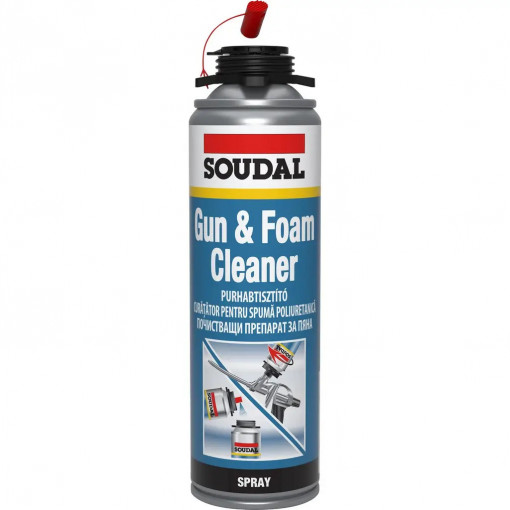 Spray curatare spuma, Soudal, 500 ml