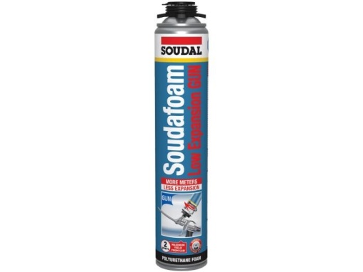Spuma pistol cu celule inchise, expandare redusa SOUDAFOAM LOW EXPANSION GUM, 750 ml