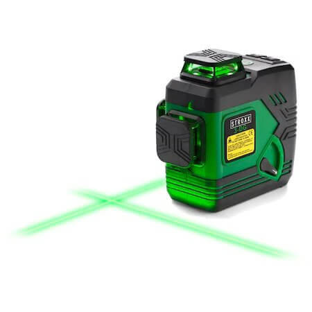 Nivela laser 3D, fascicul verde, STROXX