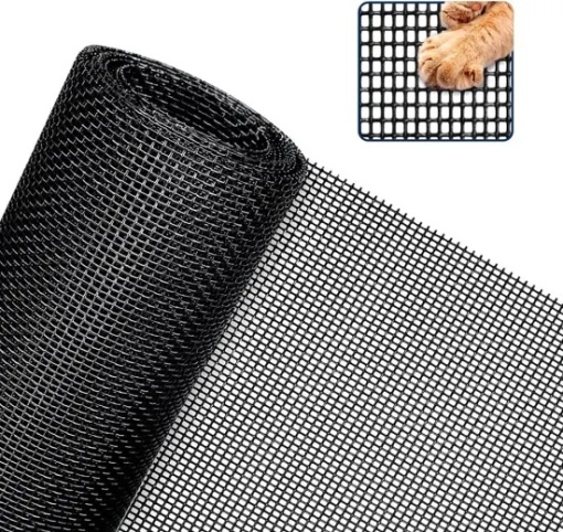 Plasa rezistenta pentru insecte si animale de companie, gri, 100 cm latime, anti pisici