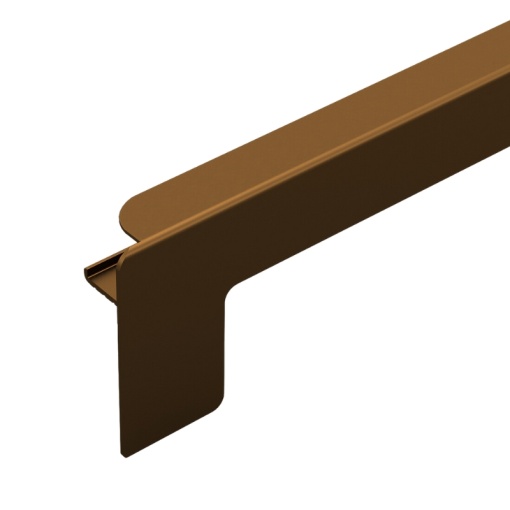 Set capace laterale glaf premium, Tip C, aluminiu, stanga - dreapta BRONZ INCHIS C33