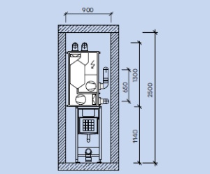 Centrală de ventilație cu recuperare de căldură DUPLEX Slim (instalare în spații înguste) - Img 10