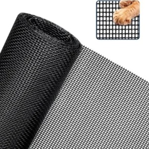 Plasa pisici, 180 cm , rezistenta pentru insecte si animale de companie, neagra
