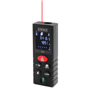 Telemetru laser STROXX, cu boloboc 0,05-40m, husa si baterii incluse