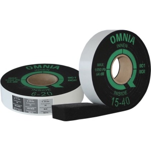 Banda etansare precomprimata, 15-40 mm x 4 metri x 73 mm latime, Omnia BG1 1050Pa