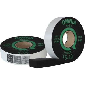Banda etansare precomprimata, 15-40 mm x 4 metri x 83 mm latime, Omnia BG1 1050Pa