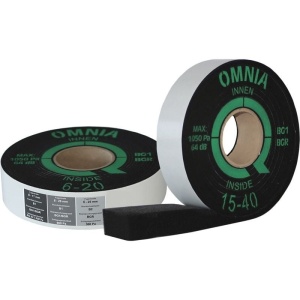 Banda etansare precomprimata, 6-20 mm x 8 metri x 73 mm latime, Omnia BG1 1050Pa