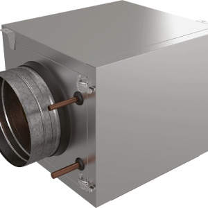 Baterie de încălzire pe apă - TPO 125 EC - THV - kit hidraulic inclus (vana 2-căi și servo Belimo 0-10V)