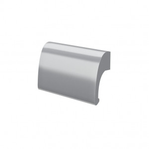 Maner usa balcon, tip scoica, DELUXE, aluminiu, SILVER - Img 1