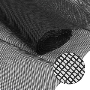 Plasa rezistenta pentru insecte si animale de companie, neagra, 160 cm latime, anti pisici - Img 4