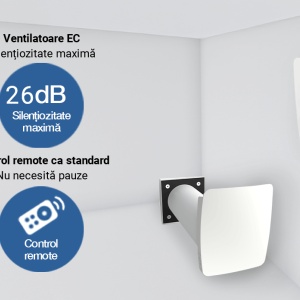 Unitate compactă de ventilare cu recuperare de căldură pentru o cameră KERS +60 - Img 17