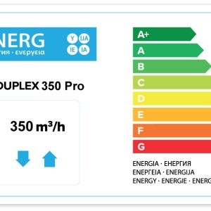 Unitate de ventilație cu recuperare de căldură Duplex 350 Pro (montaj sub plafon) - Img 5