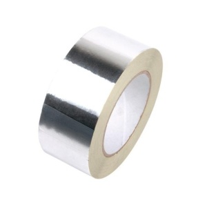 Bandă adezivă izolatoare Lenzing aluminiu 50 mm x 50 ml