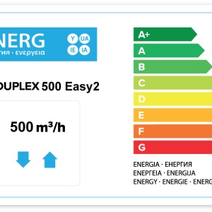 Centrală / Recuperator căldură centralizat DUPLEX 500 Easy2, cu control aMotion - Img 3