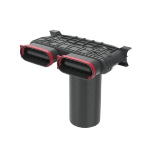 Cutie plenum ARIA FLAT pentru difuzor rotund, 2 conexiuni