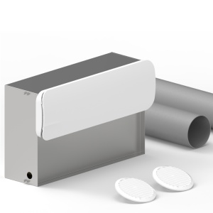 Duo Edge – unitate de ventilație cu recuperare de căldură descentralizată (schimbător entalpic) - Img 3