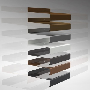 Glaf exterior Premium de aluminiu, latimi 50 - 400 mm,BRONZ DESCHIS C32 - Img 3