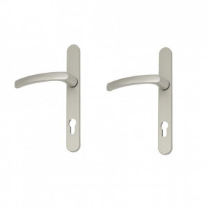 Maner usa de exterior cu sild si arc,culoare TITAN F9, Blaugelb, DGT35, 92 x 35 mm, material aluminiu
