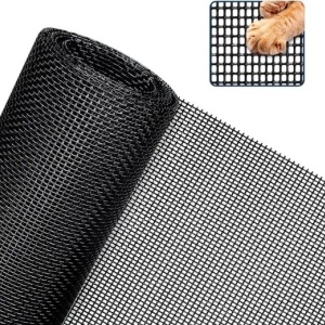 Plasa rezistenta pentru insecte si animale de companie, gri, 120 cm latime, anti pisici - Img 1