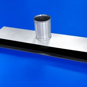 Plenum izolat cu racord lateral 1x90, 505x55x135