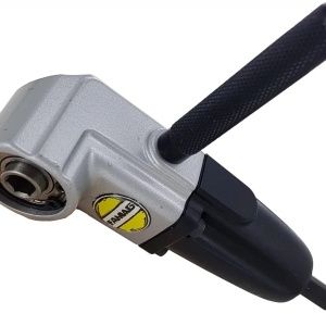 Adaptor unghiular profesional pentru gaurire in spatii inguste. FAMAG 1597.750, Prindere 1/4", angrenaj metalic si performanta germana garantata. - Img 3