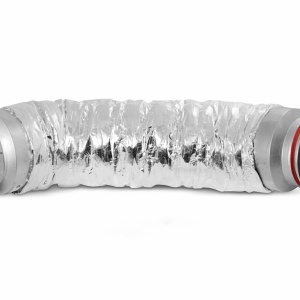 Atenuator de zgomot flexibil circular ADURO pentru sisteme de ventilație – diametru D200