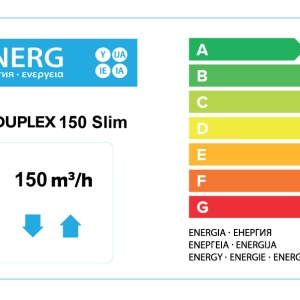 Centrală de ventilație cu recuperare de căldură DUPLEX Slim (instalare în spații înguste) - Img 21