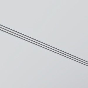Difuzor liniar de climatizare fără ramă (încastrat în rigips), ERGOVENT LINEO-PRO CONDI 1000x20, 3 fante, racord D160 - Img 6