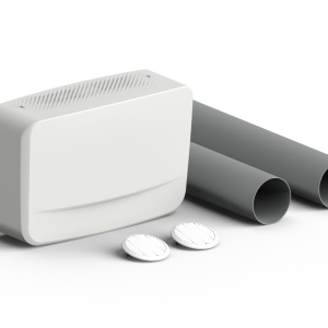 Duo Wall – unitate de ventilație cu recuperare de căldură descentralizată (schimbător entalpic) - Img 3