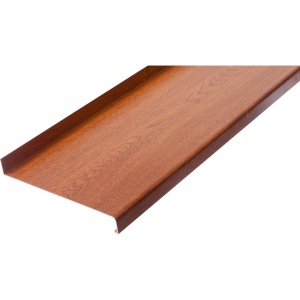 Glaf exterior aluminiu, stejar auriu, 15 cm