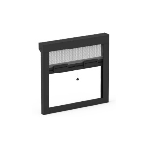 Plasa tantari tip RULOU, IMITATIE LEMN, retractabila, Stejar Auriu, Nuc, Wenge, Mahon - Img 5