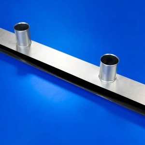 Plenum izolat, 2 racorduri laterale 2x90, 1005x95x120