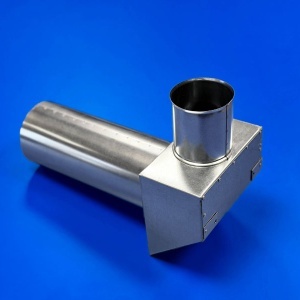 Plenum neizolat plat, racorduri mama, 1x75, racord valva DN125