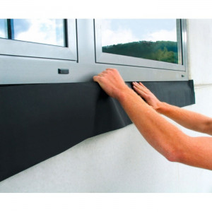 Banda EPDM bariera vapori SOUDAL MEMBRANE FIX 150 mm x 20 m, pentru pereti cortina, usi, ferestre si fatade - Img 2