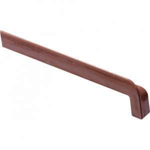 Capac pentru glaf exterior aluminiu, maro deschis