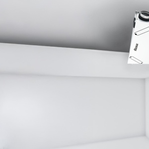 Centrală de ventilație cu recuperator de căldură Duplex 150 Pro (montaj sub plafon) - Img 19