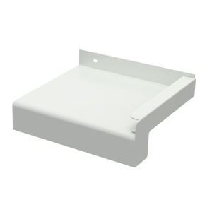 Glaf exterior Premium de aluminiu, latimi 50 - 400 mm, ALB RAL 9016